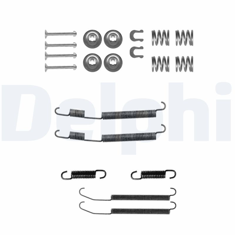 DELPHI LY1235 Kit accessori, Ganasce freno