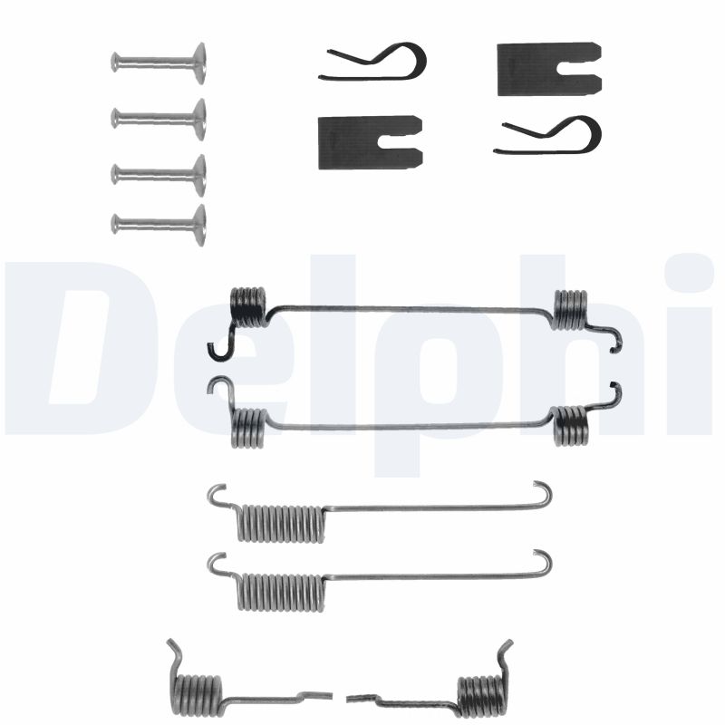 DELPHI LY1256 Kit accessori, Ganasce freno