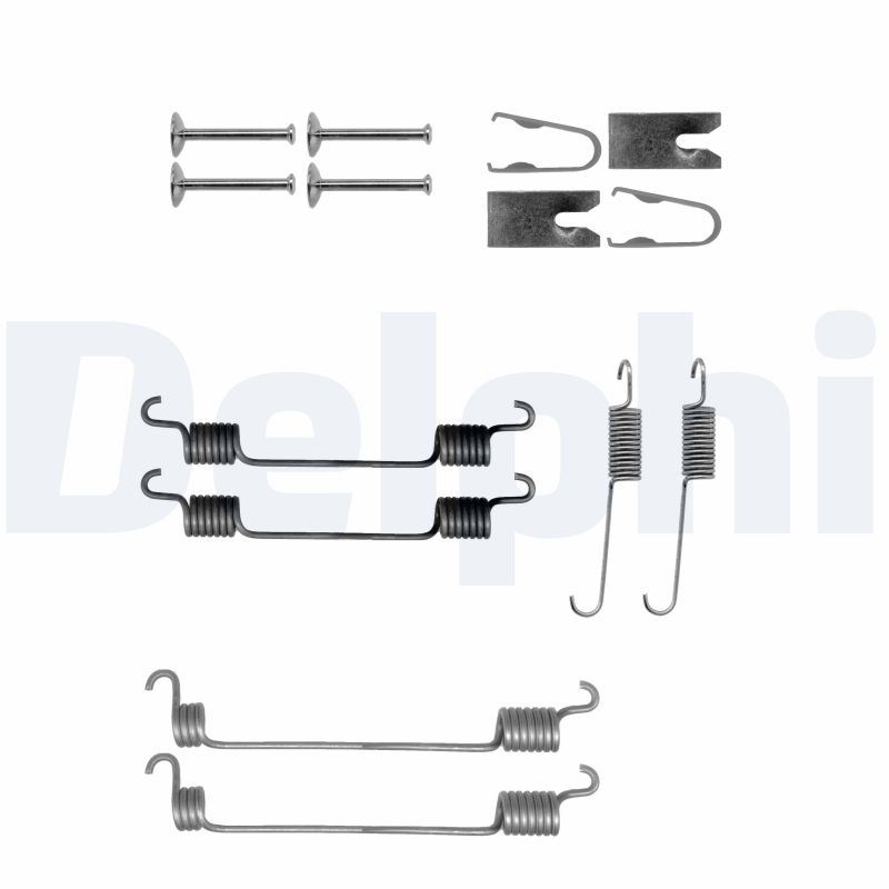 DELPHI LY1293 Kit accessori, Ganasce freno