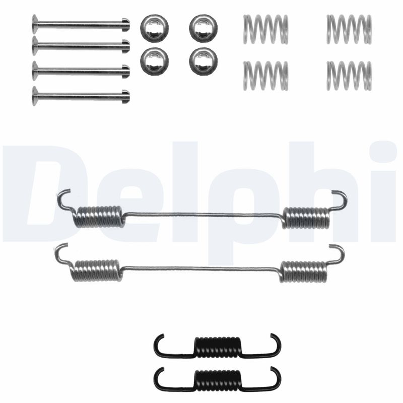 DELPHI LY1301 Kit accessori, Ganasce freno