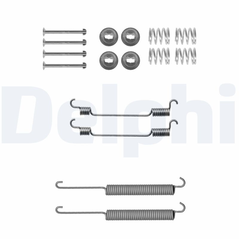 DELPHI LY1302 Kit accessori, Ganasce freno