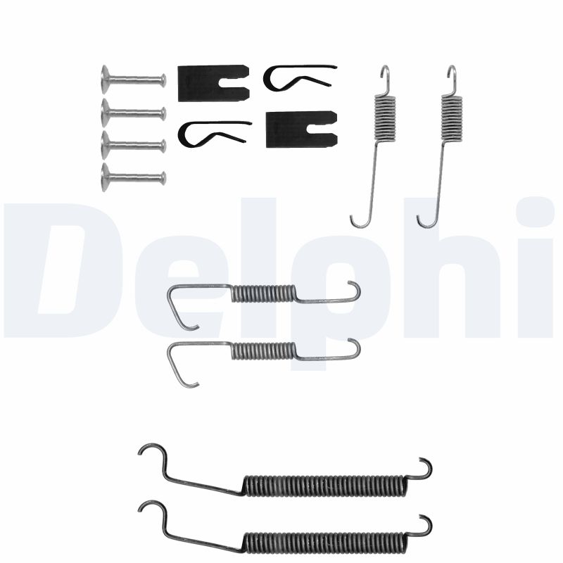 DELPHI LY1304 Kit accessori, Ganasce freno