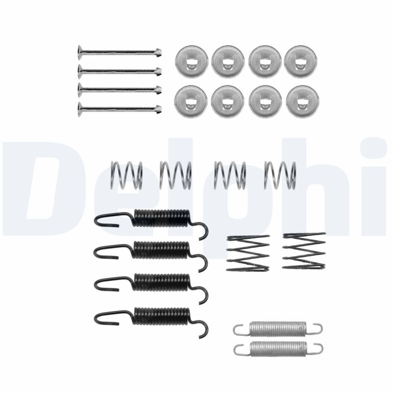 DELPHI LY1312 Kit accessori, Ganasce freno stazionamento