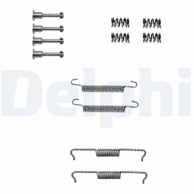 DELPHI LY1330 Kit accessori, Ganasce freno stazionamento