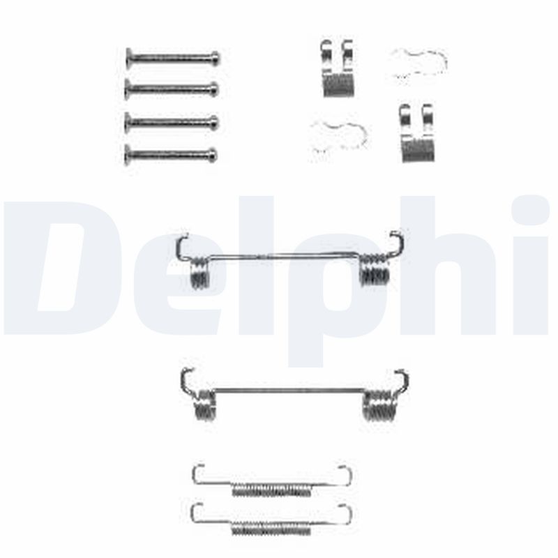 DELPHI LY1344 Kit accessori, Ganasce freno stazionamento