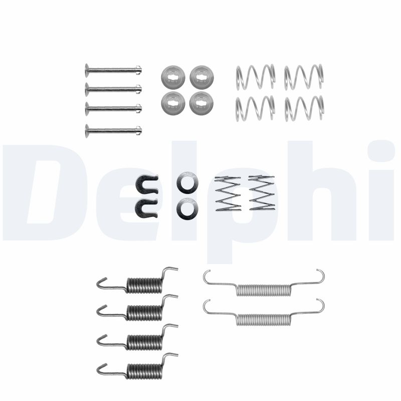 DELPHI LY1348 Kit accessori, Ganasce freno stazionamento