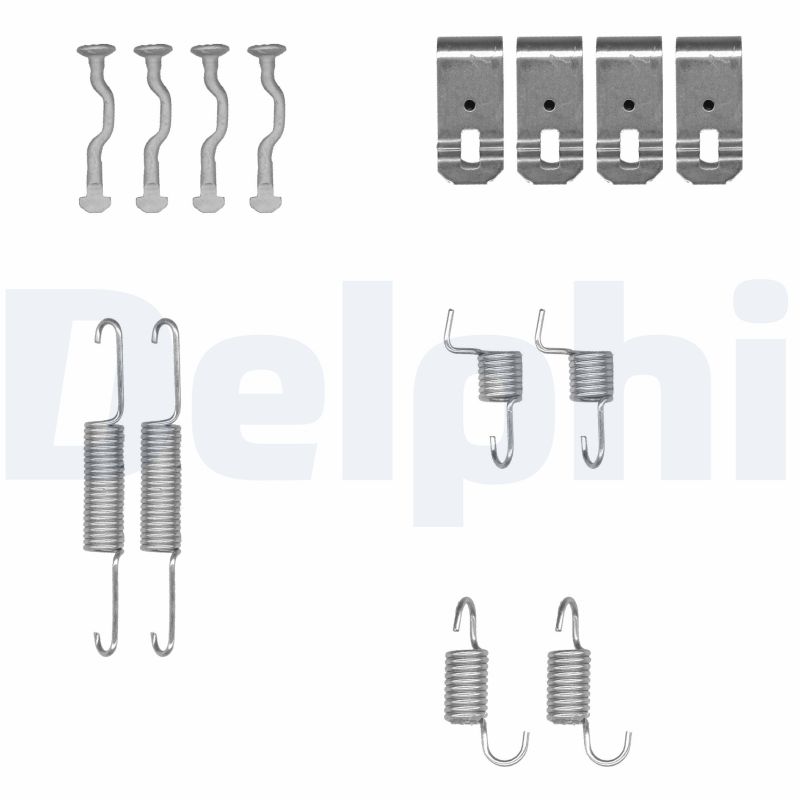 DELPHI LY1351 Kit accessori, Ganasce freno stazionamento