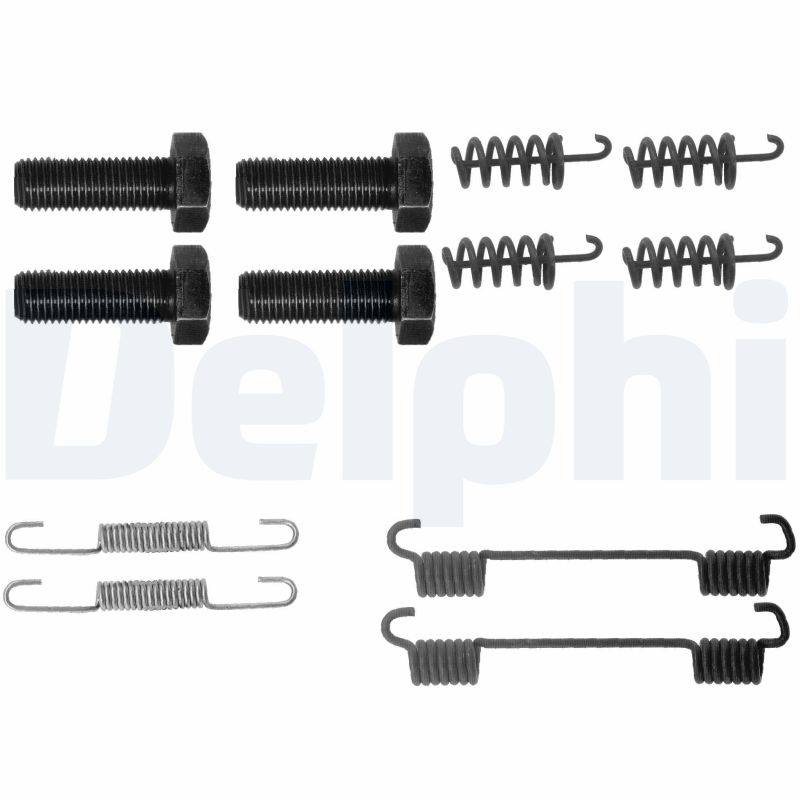 DELPHI LY1358 Kit accessori, Ganasce freno stazionamento