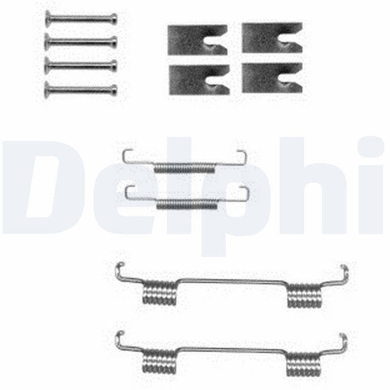 DELPHI LY1366 Kit accessori, Ganasce freno stazionamento