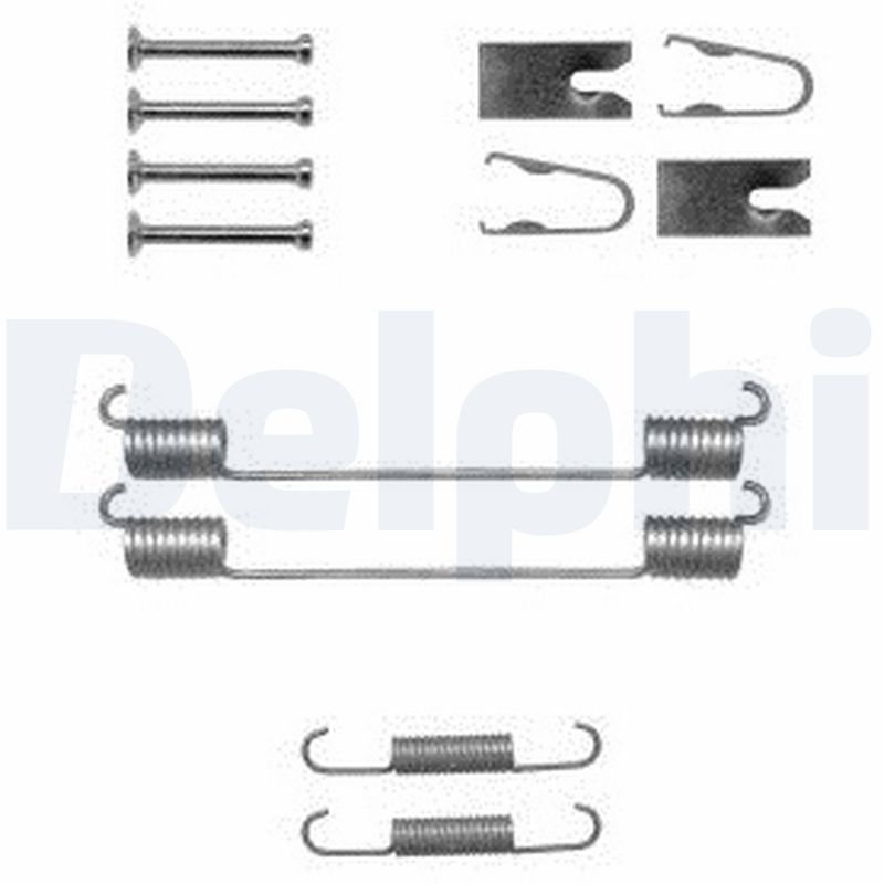 DELPHI LY1369 Kit accessori, Ganasce freno