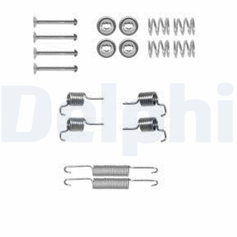 DELPHI LY1372 Kit accessori, Ganasce freno stazionamento