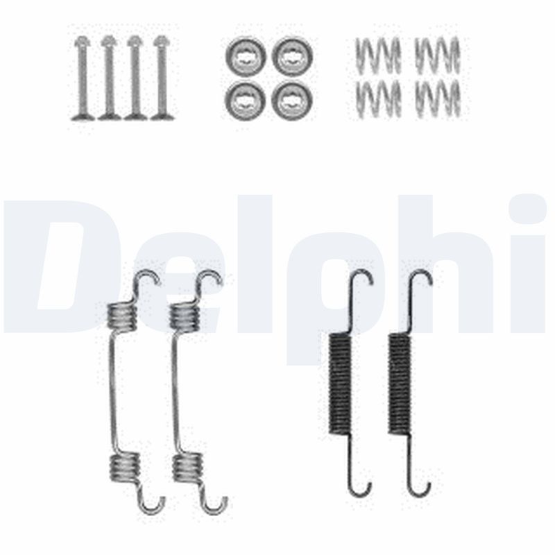 DELPHI LY1381 Kit accessori, Ganasce freno stazionamento-Kit accessori, Ganasce freno stazionamento-Ricambi Euro