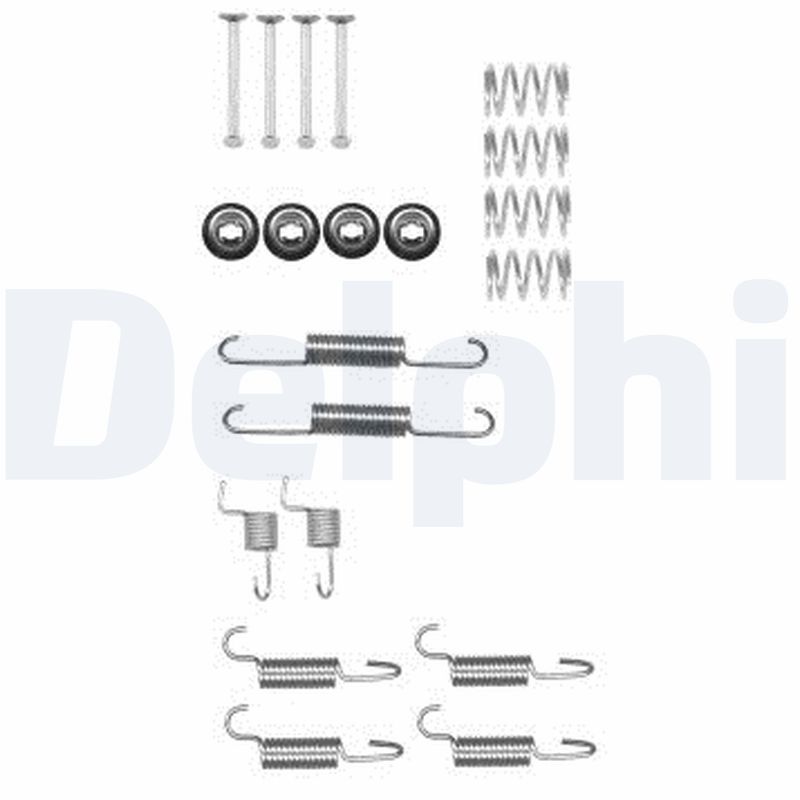 DELPHI LY1391 Kit accessori, Ganasce freno stazionamento-Kit accessori, Ganasce freno stazionamento-Ricambi Euro