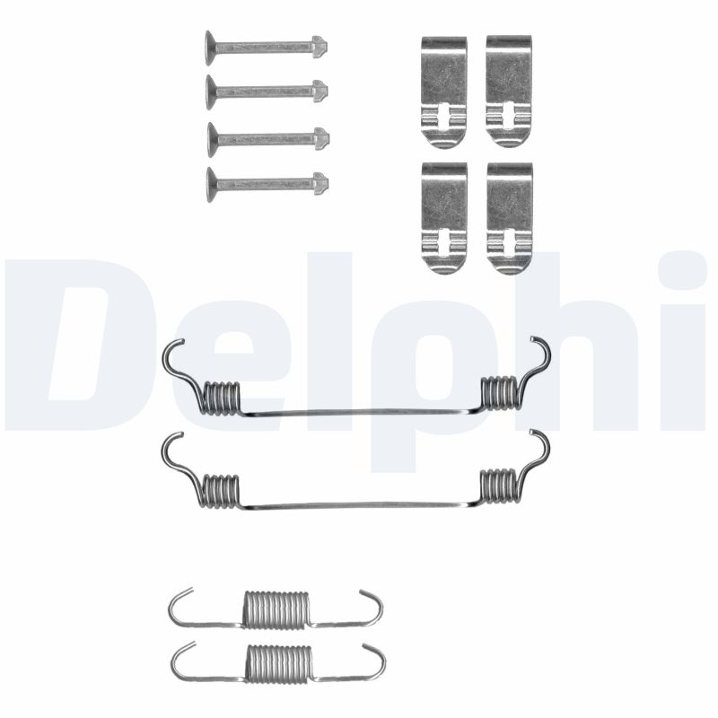 DELPHI LY1400 Kit accessori, Ganasce freno stazionamento