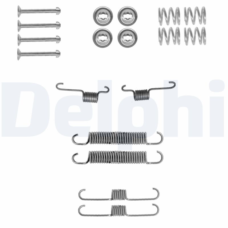 DELPHI LY1405 Kit accessori, Ganasce freno