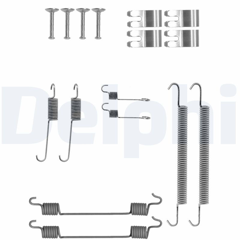 DELPHI LY1407 Kit accessori, Ganasce freno