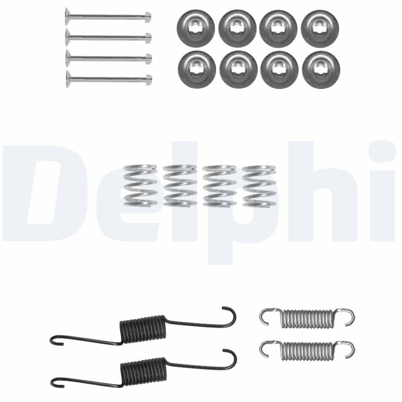 DELPHI LY1411 Kit accessori, Ganasce freno