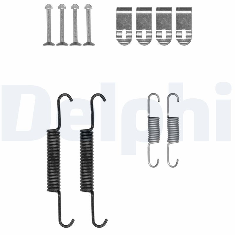 DELPHI LY1413 Kit accessori, Ganasce freno stazionamento-Kit accessori, Ganasce freno stazionamento-Ricambi Euro