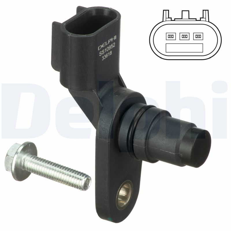 DELPHI SS10952 Sensore, Posizione albero a camme