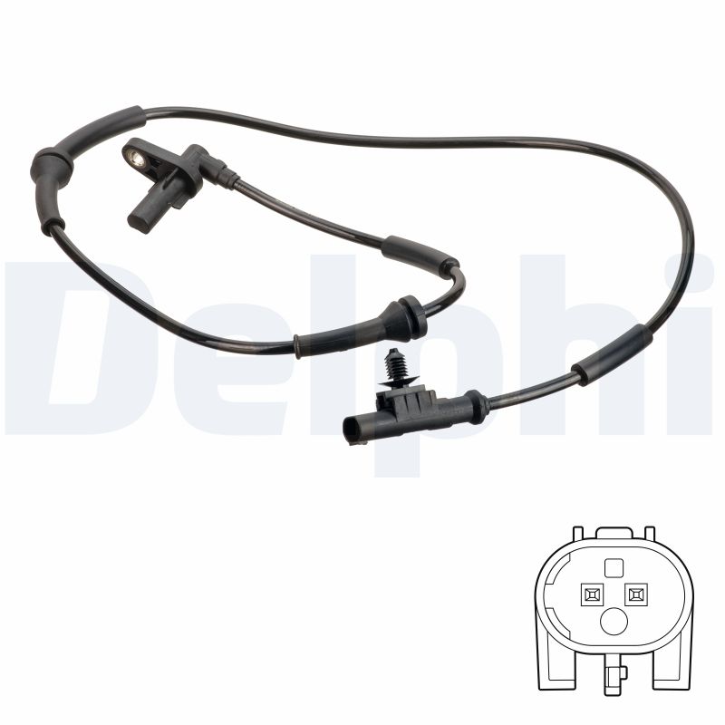 DELPHI SS20776 Sensore, N°...