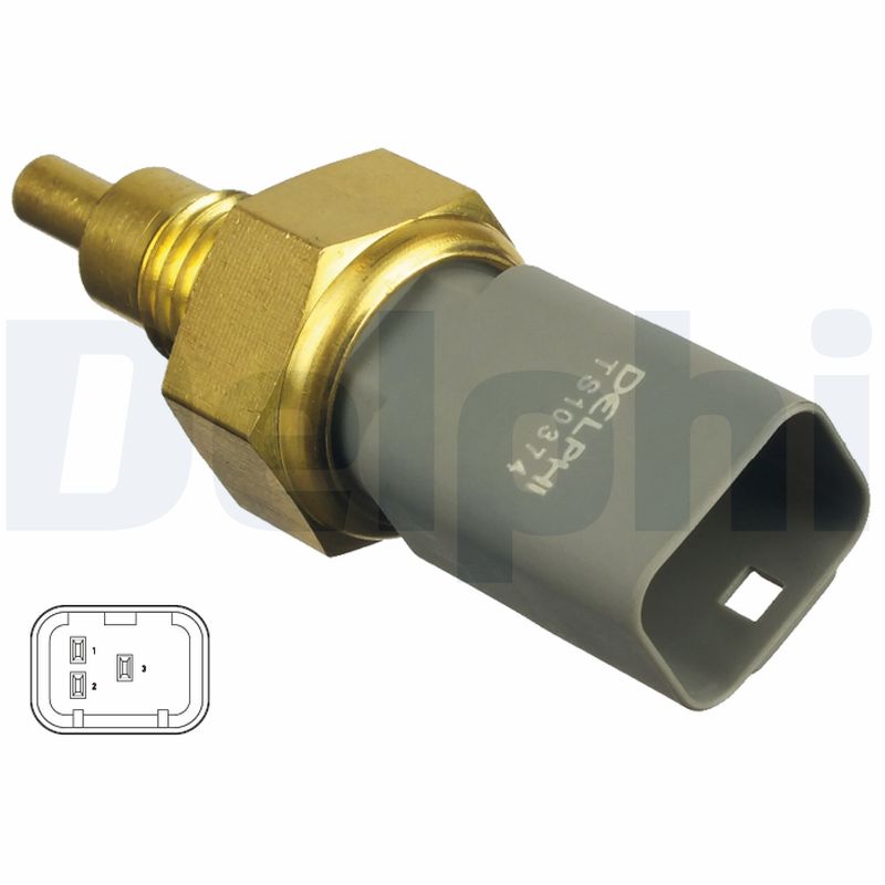 DELPHI TS10374 Sensore, Temperatura refrigerante-Sensore, Temperatura refrigerante-Ricambi Euro