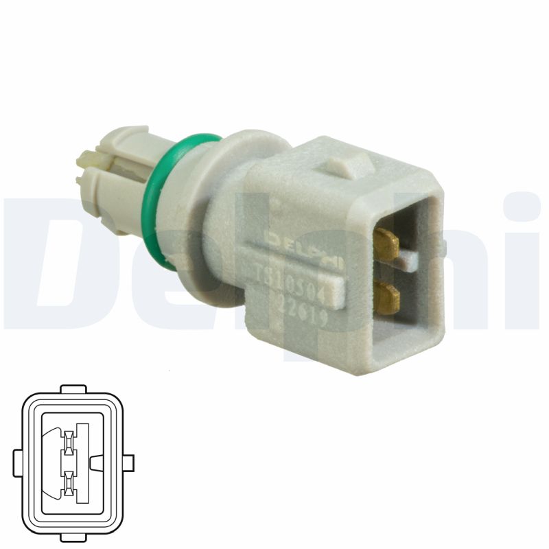 DELPHI TS10504 Sensore, Temperatura aria aspirata