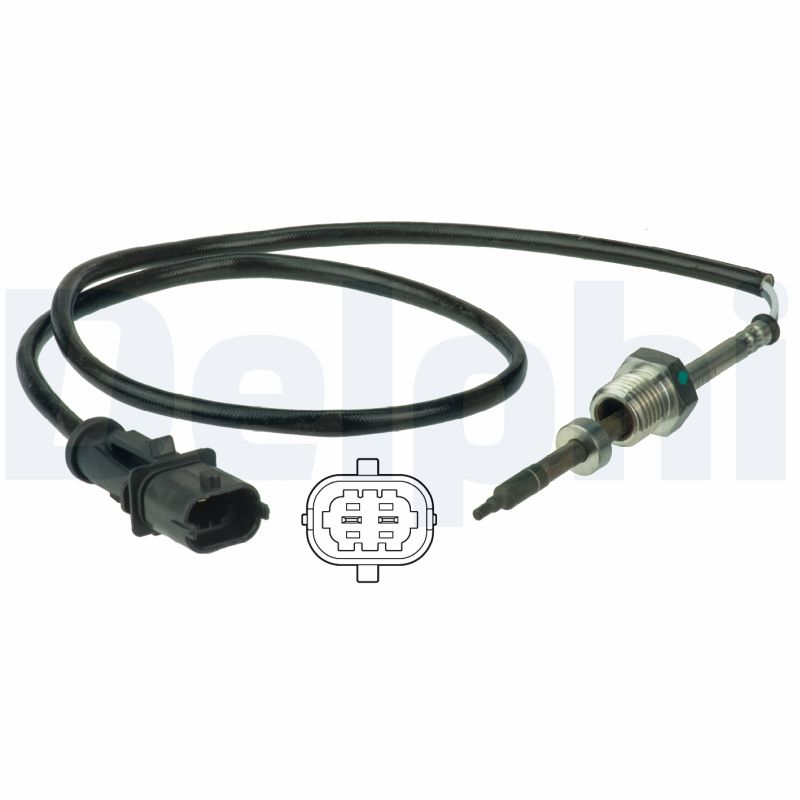 DELPHI TS30007 Sensore, Temperatura gas scarico-Sensore, Temperatura gas scarico-Ricambi Euro