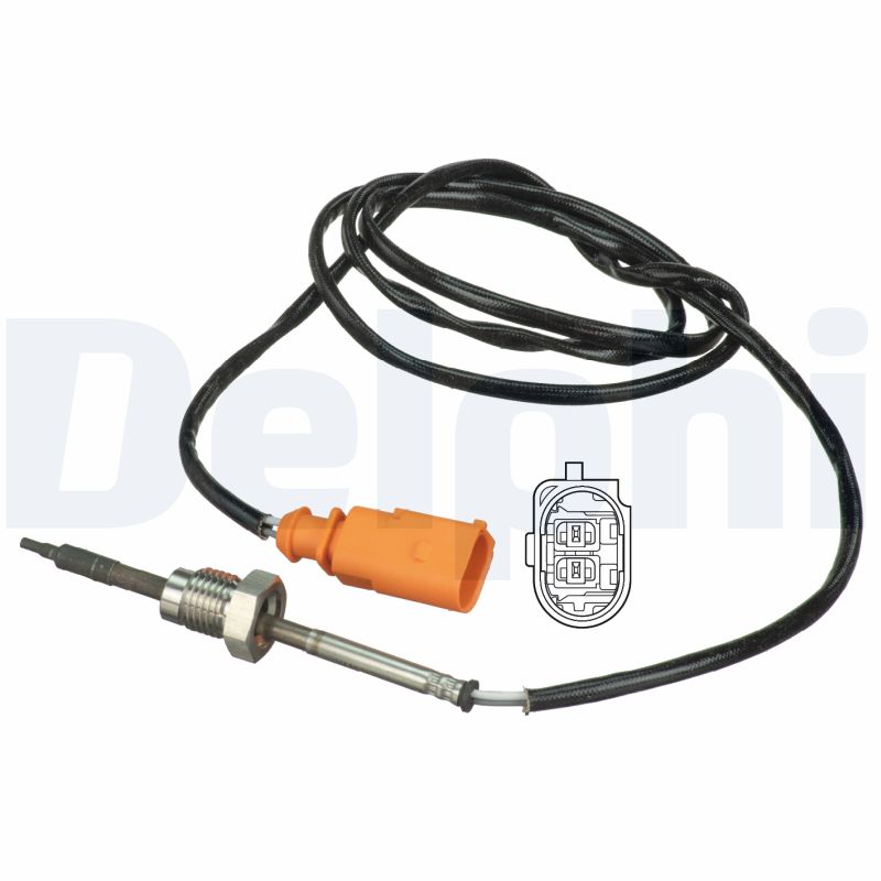 DELPHI TS30081 Sensore, Temperatura gas scarico-Sensore, Temperatura gas scarico-Ricambi Euro