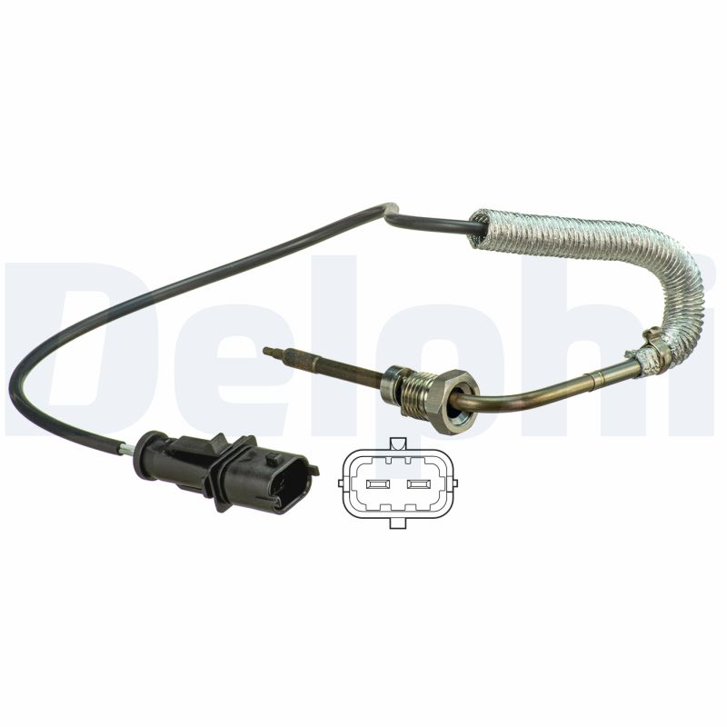 DELPHI TS30107 Sensore, Temperatura gas scarico