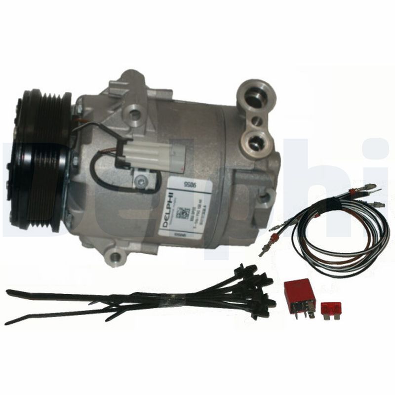 Compressor, air conditioning