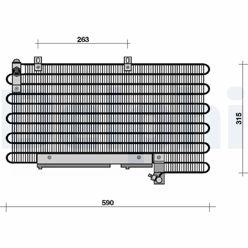Condenser, air conditioning