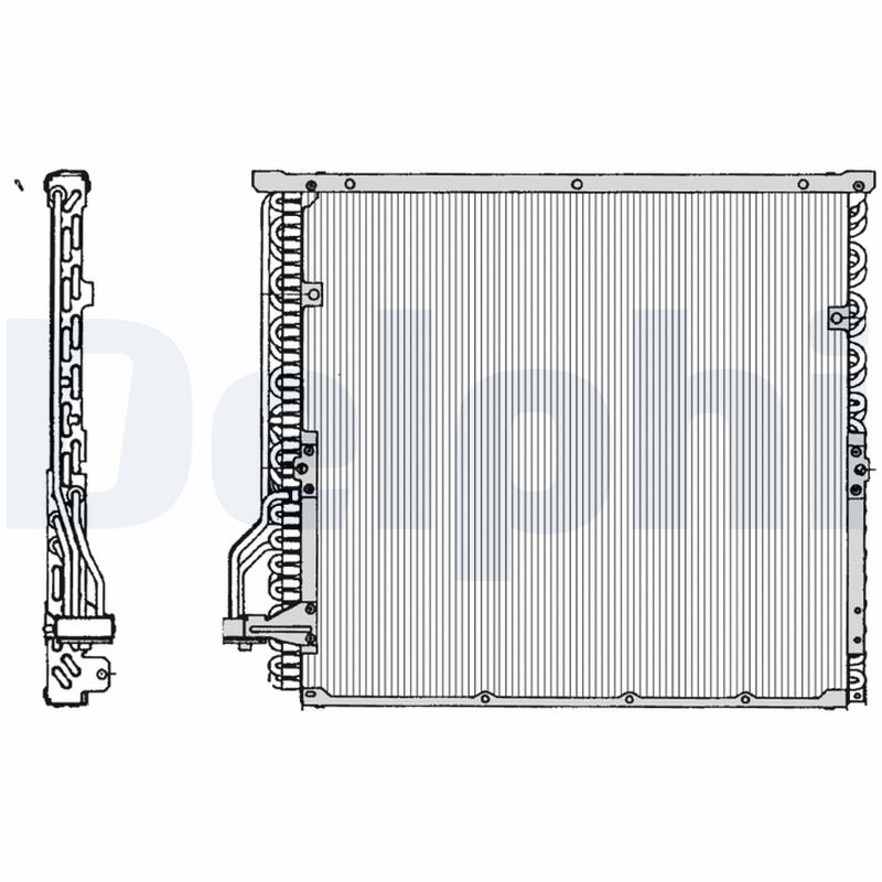 DELPHI TSP0225014 Condensatore, Climatizzatore