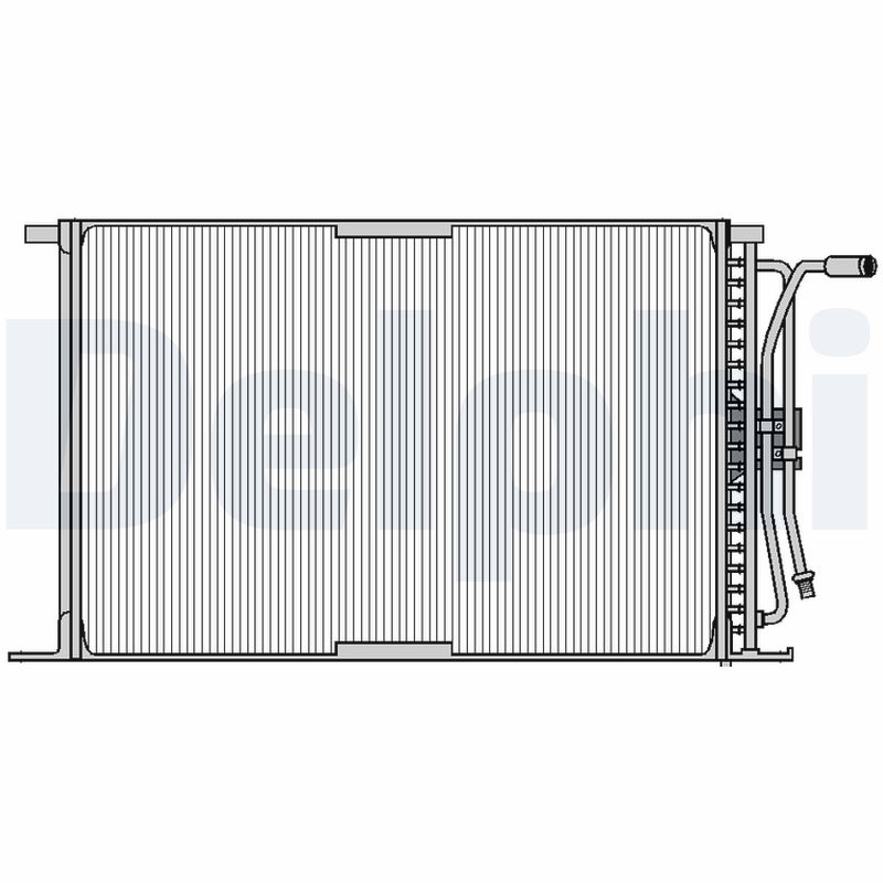 DELPHI TSP0225026 Condensatore, Climatizzatore-Condensatore, Climatizzatore-Ricambi Euro