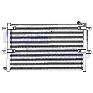 DELPHI TSP0225100 Condensatore, Climatizzatore