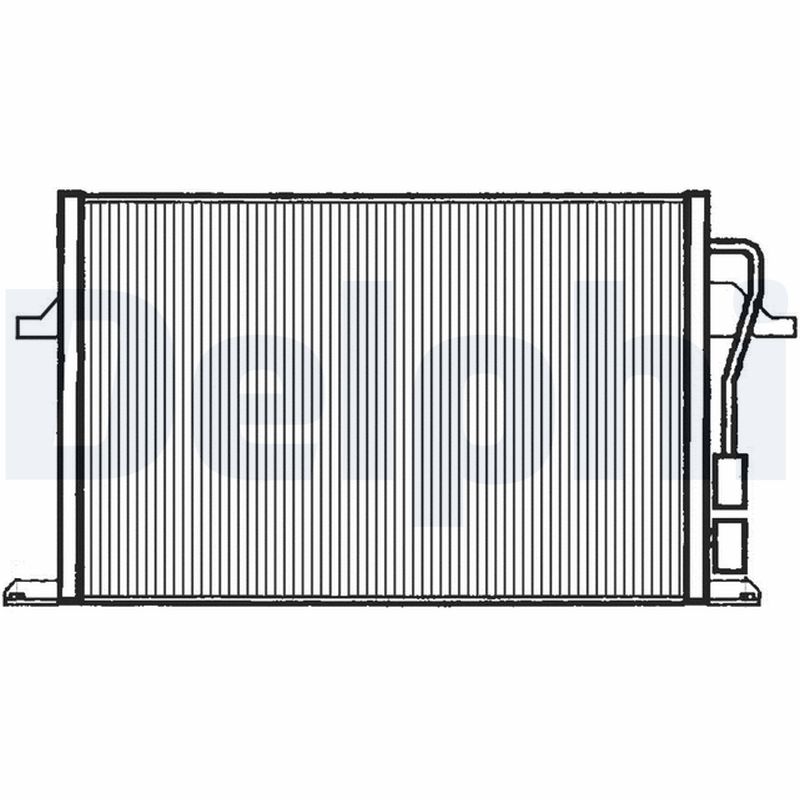 DELPHI TSP0225112 Condensatore, Climatizzatore