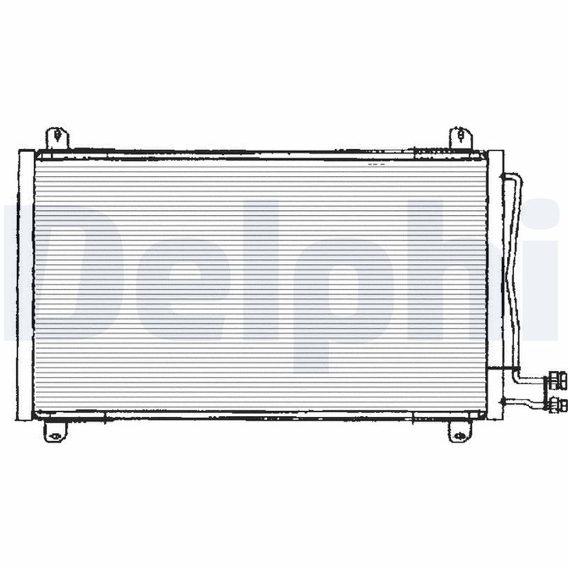 DELPHI TSP0225125 Condensatore, Climatizzatore