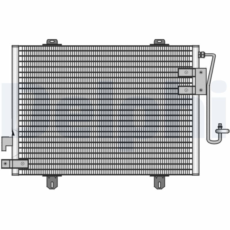 DELPHI TSP0225131 Condensatore, Climatizzatore-Condensatore, Climatizzatore-Ricambi Euro