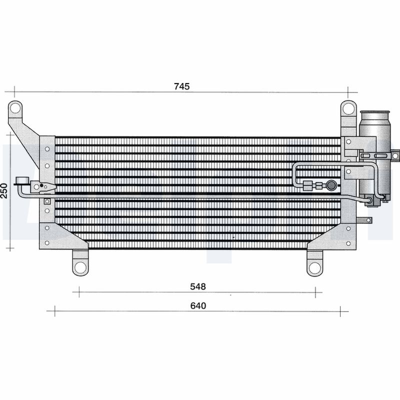 Condenser, air conditioning