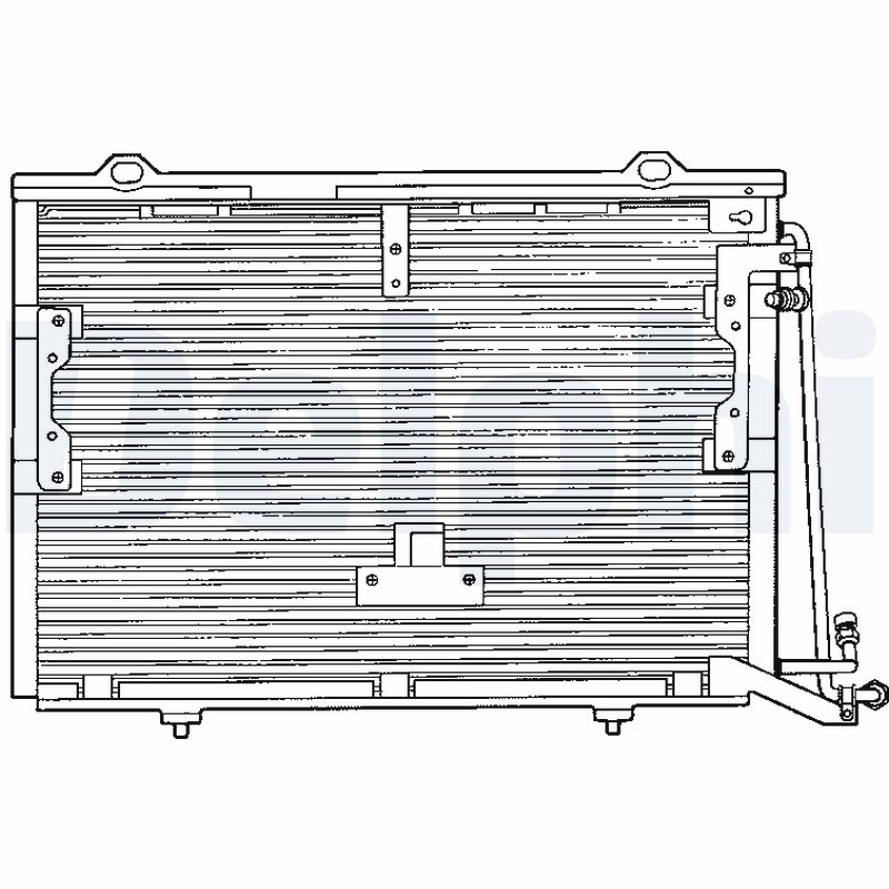 DELPHI TSP0225193 Condensatore, Climatizzatore-Condensatore, Climatizzatore-Ricambi Euro