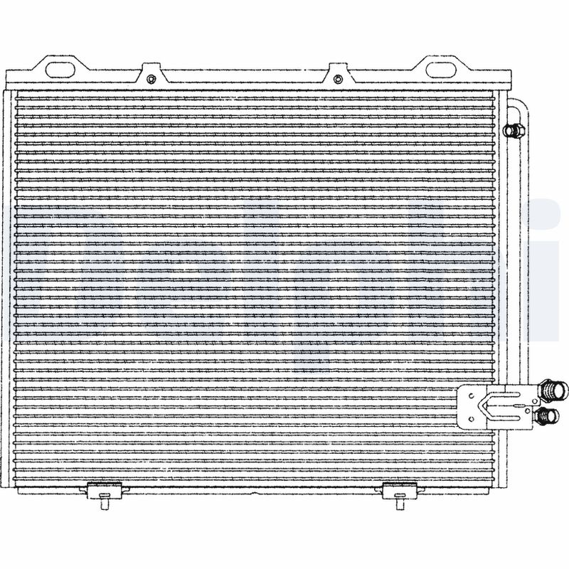 DELPHI TSP0225194 Condensatore, Climatizzatore