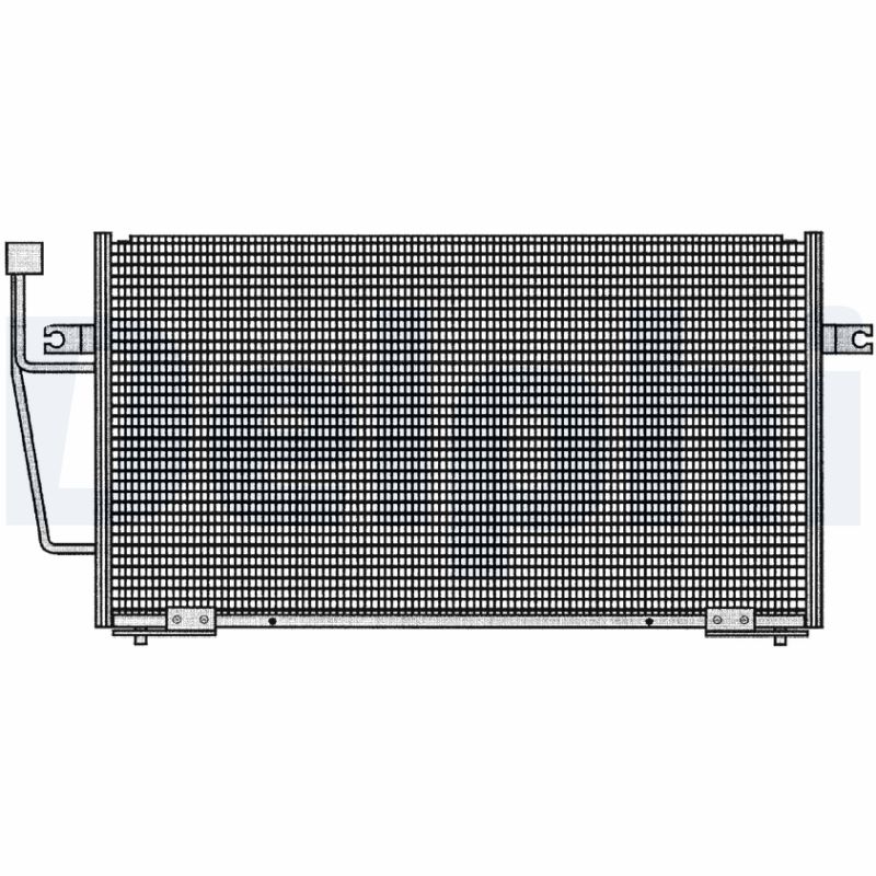 DELPHI TSP0225204 Condensatore, Climatizzatore