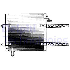 DELPHI TSP0225205 Condensatore, Climatizzatore