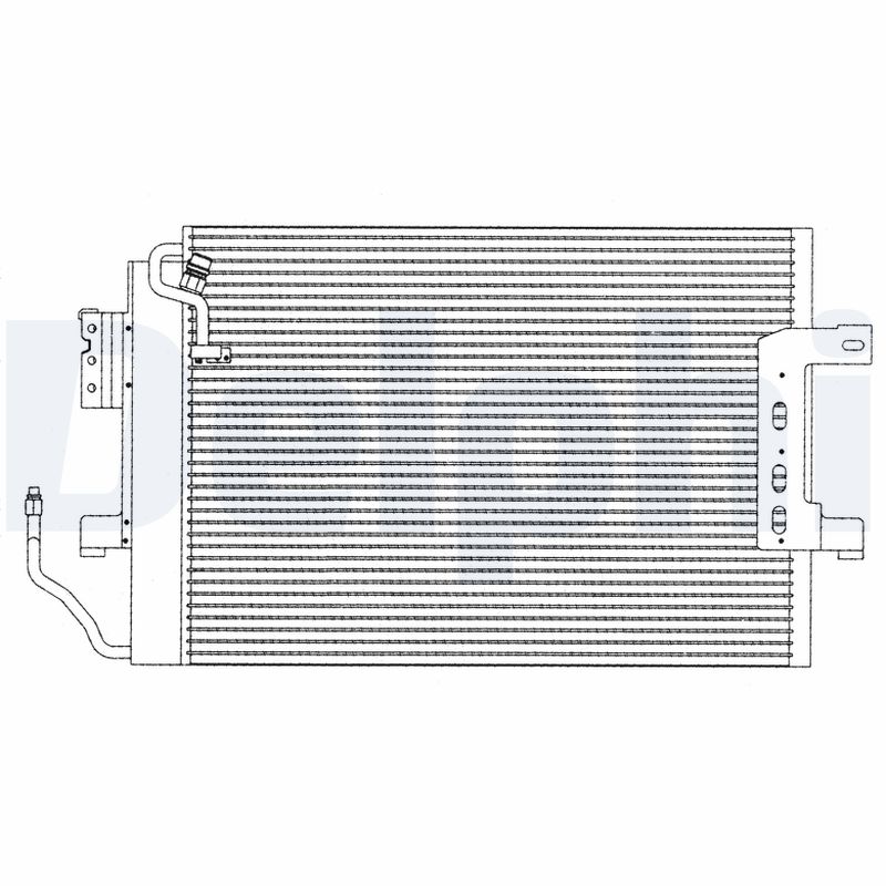 DELPHI TSP0225210 Condensatore, Climatizzatore-Condensatore, Climatizzatore-Ricambi Euro