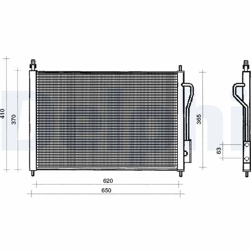 Condenser, air conditioning