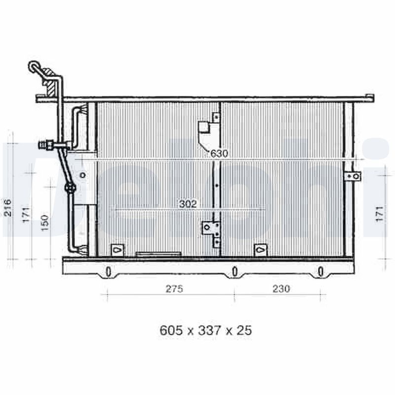 Condenser, air conditioning