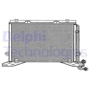 DELPHI TSP0225330 Condensatore, Climatizzatore