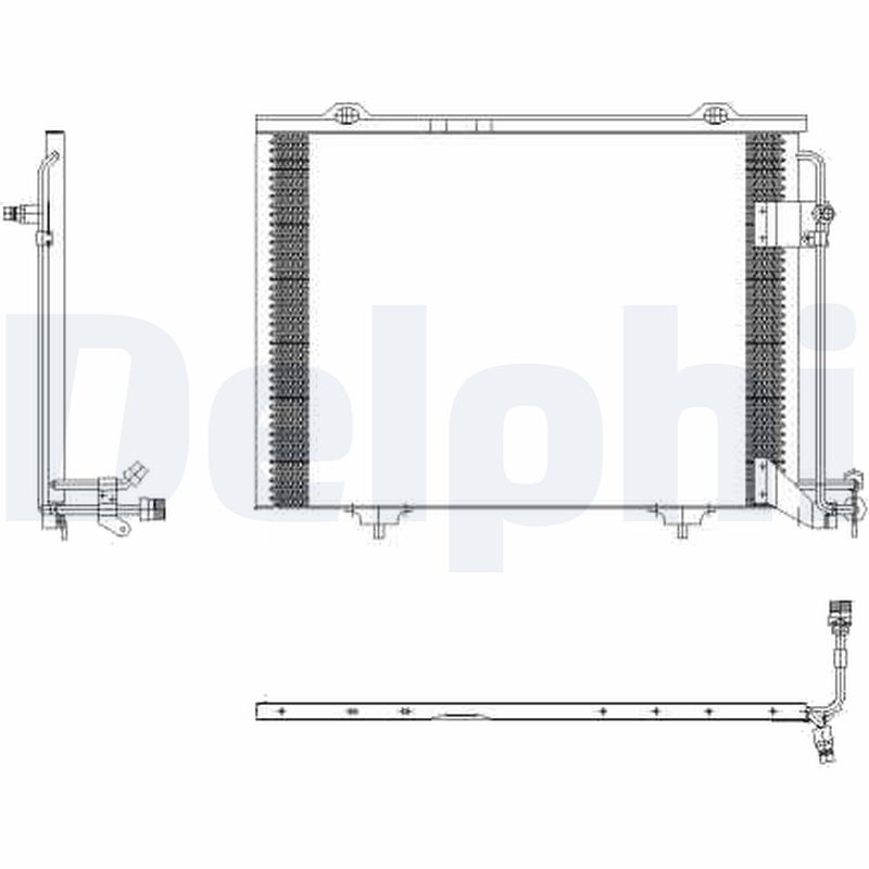 DELPHI TSP0225432 Condensatore, Climatizzatore