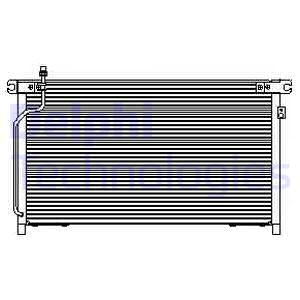 DELPHI TSP0225440 Condensatore, Climatizzatore