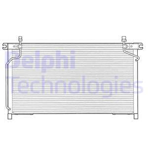 DELPHI TSP0225472 Condensatore, Climatizzatore-Condensatore, Climatizzatore-Ricambi Euro