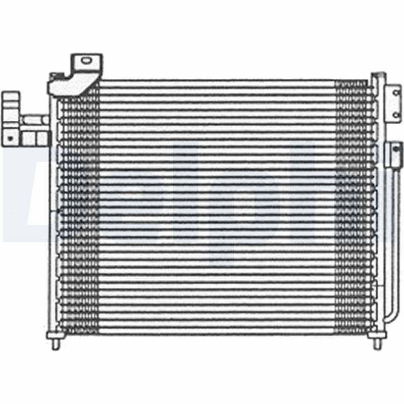 DELPHI TSP0225475 Condensatore, Climatizzatore